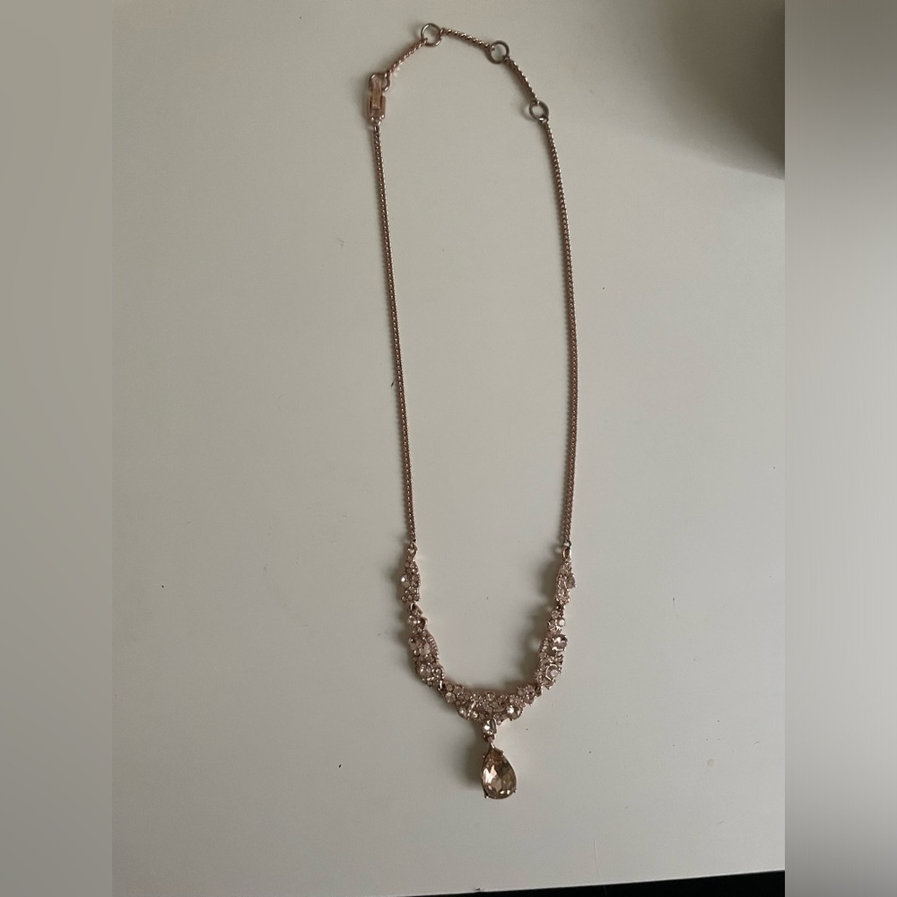 rose gold Givenchy necklace